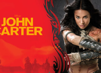A fierce woman warrior from John Carter ready for battle, HD Desktop Wallpaper