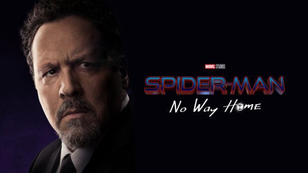 Jon Favreau looks intense in a dark suit in this Spider Man No Way Home scene, HD Desktop Wallpaper