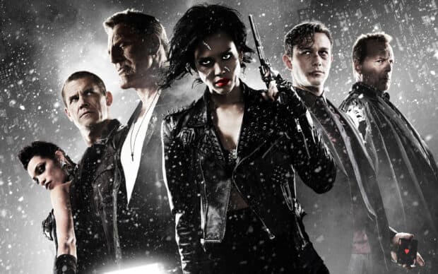 The Josh Brolin wallpapers feature a group of characters in a snowy intense scene, 2K Desktop Wallpaper