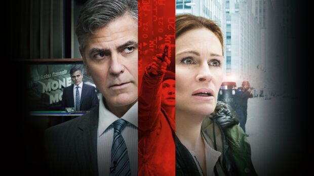 Julia Roberts and George Clooney starred in an intense drama scene, 4K Desktop Wallpaper