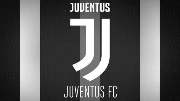 The Juventus logo features bold lines and modern design for Juventus Wallpapers, 2K Desktop Wallpaper