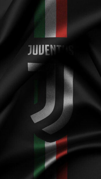 The Juventus football club logo is displayed with Italian flag colors, HD Phone Wallpaper