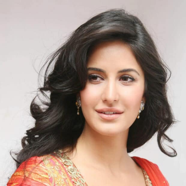 Katrina Kaif looks stunning in a traditional outfit with elegant earrings, HD Desktop Wallpaper