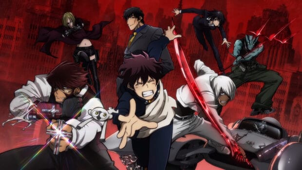 The main characters from Kekkai Sensen are ready for action, HD Desktop Wallpaper