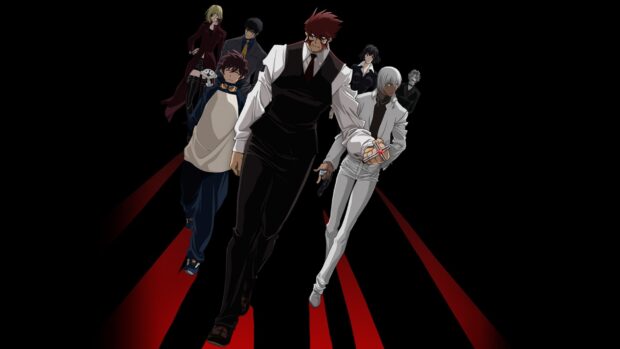 The Kekkai Sensen characters are walking forward with determination, HD Desktop Wallpaper