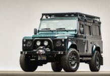 A Land Rover Defender is shown with offroad features and accessories, HD Desktop Wallpaper