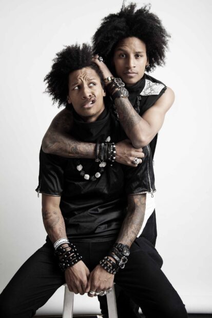 Les Twins wallpapers show unique twin fashion and expressions, HD Mobile Wallpaper