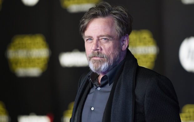 Mark Hamill wallpapers showing a close up of him with gray beard and serious expression, 2K Desktop Wallpaper