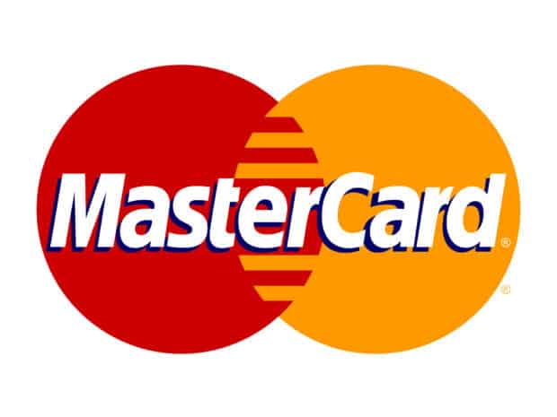 The Mastercard logo features overlapping red and orange circles with bold text, HD Desktop Wallpaper