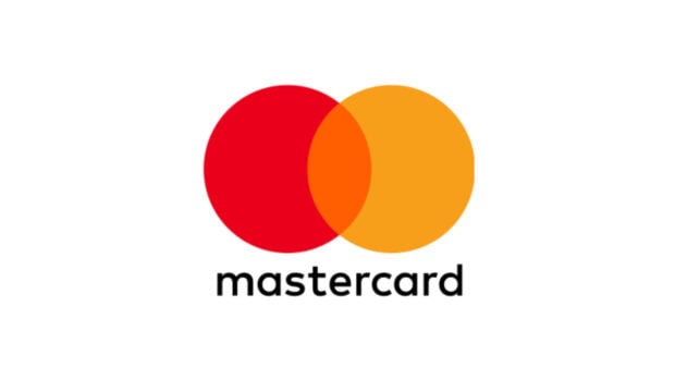 The Mastercard logo shows two overlapping red and orange circles with text, HD Desktop Wallpaper