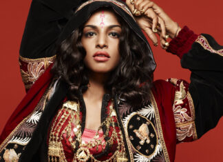 Mia Rapper showcases her unique fashion and confident expression, HD Desktop Wallpaper