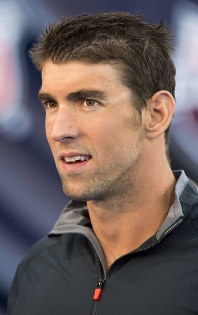 Michael Phelps wallpapers featuring a close up of his face and attentive expression, HD Mobile Wallpaper