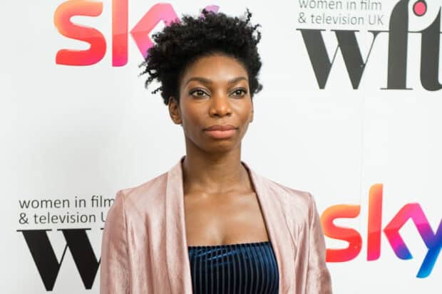 Michaela Coel attends an event promoting women in film and television UK, 2K Desktop Wallpaper