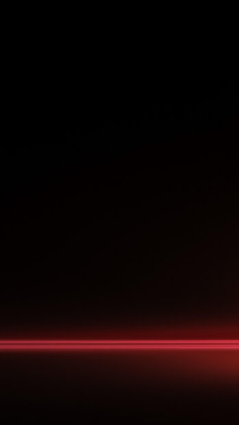 A minimal red glowing line is set against a black background creating an abstract effect in this Backdrop Wallpapers, 4K Phone Wallpaper