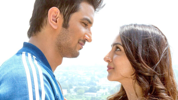 A romantic scene featuring Ms Dhoni The Untold Story characters looking at each other, HD Desktop Wallpaper