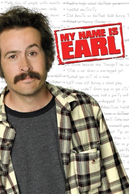A man with a mustache and plaid shirt from My Name Is Earl tv series, 2K Mobile Wallpaper