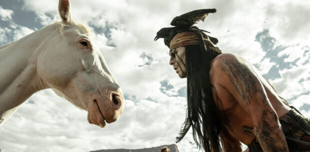 Gore Verbinski Wallpapers capture a tense moment between man and animal, 2K Desktop Wallpaper