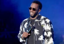 P Diddy Sean Combs is singing with a microphone in his hand during a live concert, HD Desktop Wallpaper