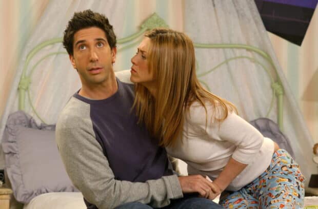 Ross and Rachel share a humorous moment in this Ross Friends Wallpapers, HD Desktop Wallpaper