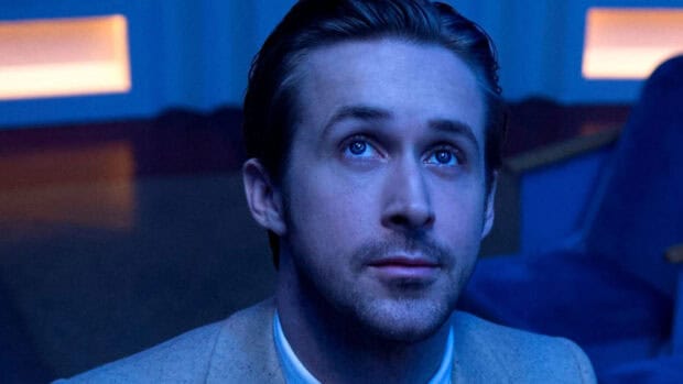 Ryan Gosling looks thoughtful in a scene from La La Land, HD Desktop Wallpaper
