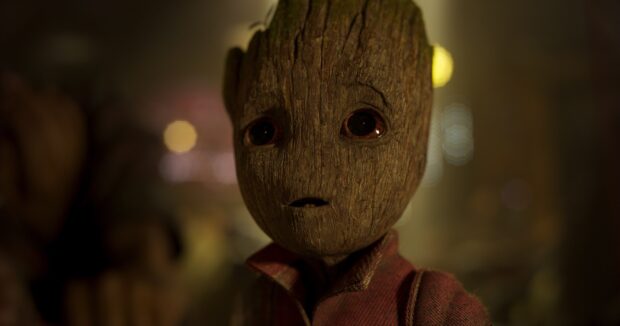A detailed wooden figure, Groot Wallpapers, HD Desktop Wallpaper