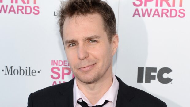 Sam Rockwell smiles posing at the Independent Spirit Awards event, HD Desktop Wallpaper