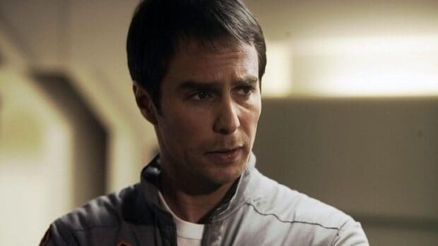 Sam Rockwell shows a serious expression in a close up shot, HD Desktop Wallpaper