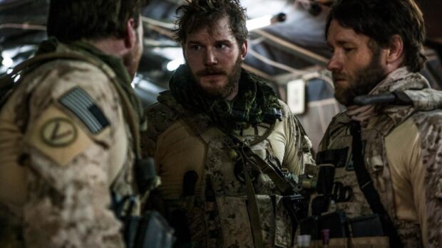 Three soldiers in tactical gear prepare for action in Seal Team tv series, HD Desktop Wallpaper
