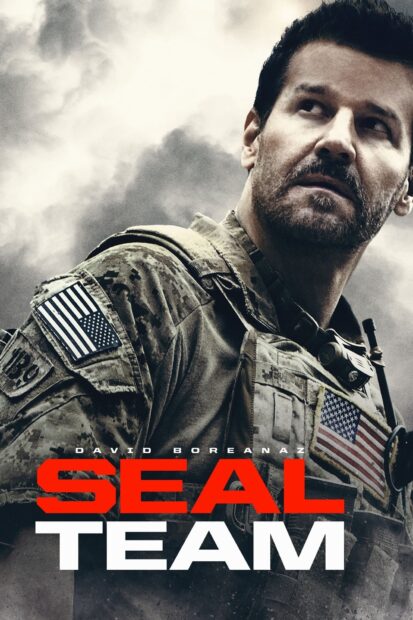 A soldier looks focused in the Seal Team TV series, HD Mobile Wallpaper