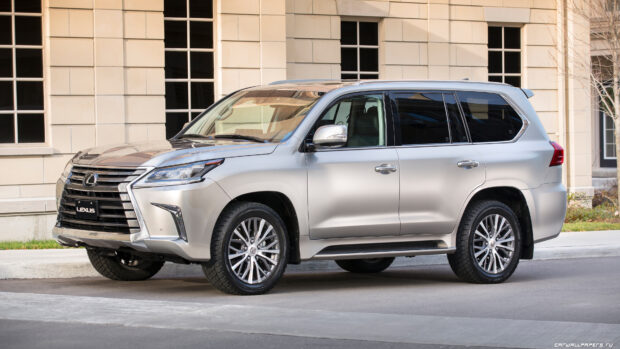Lexus Lx stunning design and style SUV in urban area, 4K Desktop Wallpaper