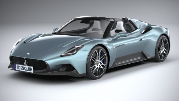 The sleek Maserati MC20 showcases its aerodynamic design and luxury features, HD Desktop Wallpaper