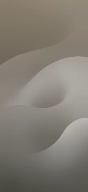 Smooth flowing shapes create a calm abstract design in iPhone 17 Wallpapers, 2K Phone Wallpaper
