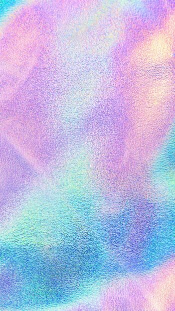 A textured surface with soft pastel holographic colors blending smoothly, HD Phone Wallpaper