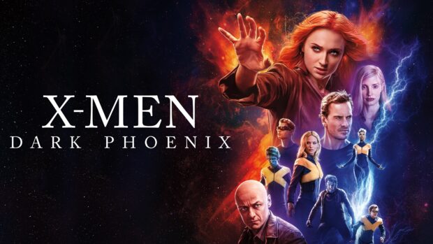Sophie Turner as Dark Phoenix unleashes her power in the X Men movie poster, 4K Desktop Wallpaper