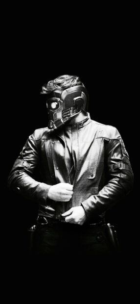 A character wearing a helmet and leather jacket poses for Marvels Guardians Of The Galaxy wallpapers, HD Phone Wallpaper