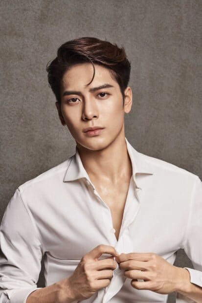 Jackson Wang Wallpapers show the star buttoning his white shirt, HD Phone Wallpaper