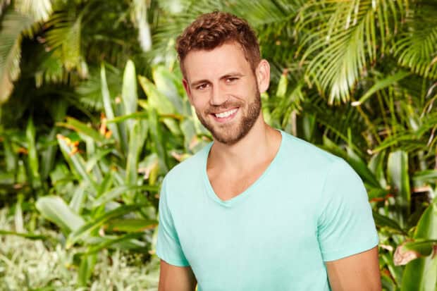 A man smiling with green plants in the background from The Bachelor Tv Series, 2K Desktop Wallpaper