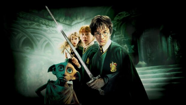 Harry and friends prepare for battle in The Chamber Of Secrets, 2K Desktop Wallpaper