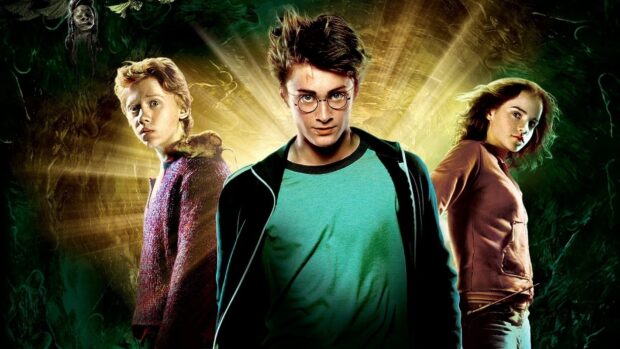 Harry Potter and friends face dark magic challenges in The Prisoner Of Azkaban, HD Desktop Wallpaper