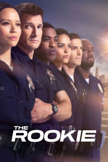 The Rookie Tv Series cast stands united in police uniforms, HD Mobile Wallpaper