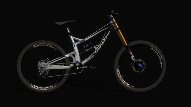 A close up of a Transition bike showing its detailed frame and components, HD Desktop Wallpaper