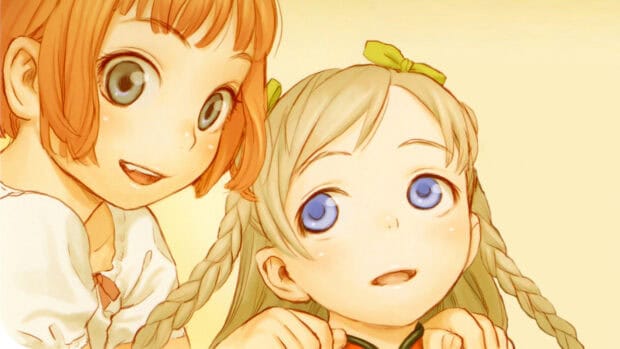 Two girls with bright eyes and smiles from Last Exile wallpapers, HD Desktop Wallpaper