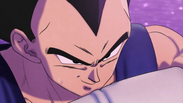 Vegeta shows determination and focus in Dragon Ball Super Super Hero, HD Desktop Wallpaper