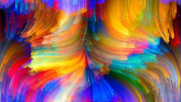 A colorful swirl design creating a vivid backdrop wallpapers effect, 4K Desktop Wallpaper