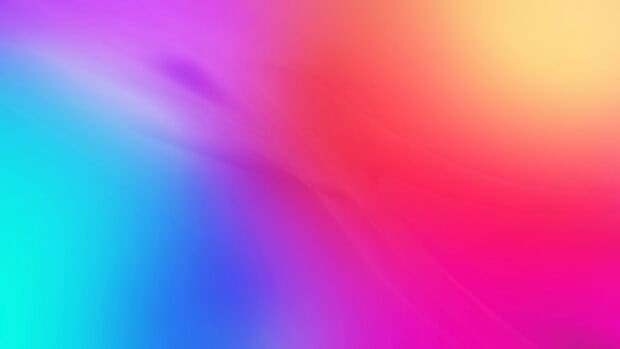 A vibrant color gradient backdrop with smooth transitions and soft shapes, 4K Desktop Wallpaper