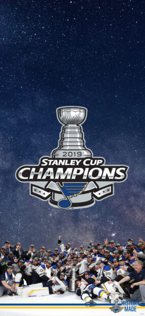 The St Louis Blues celebrate winning the Stanley Cup in 2019 season, HD Phone Wallpaper