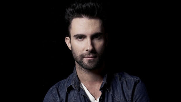 Adam Levine wallpapers showing a close up portrait of a man with dark hair and beard, 4K Desktop Wallpaper