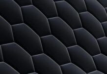 A close up of a dark textured honeycomb pattern with a modern aesthetic, HD Phone Wallpaper