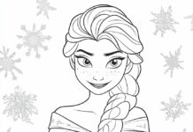 Queen Elsa uses her ice powers to celebrate a magical Disney Halloween with pumpkins