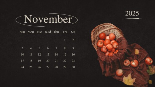 Download free November 2025 Calendar Wallpaper for Desktop (4)